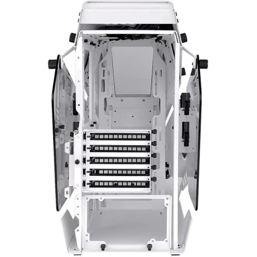 Корпус Thermaltake AH T200 Snow/White (CA-1R4-00S6WN-00): Материал передней панели сталь и закалённое стекло