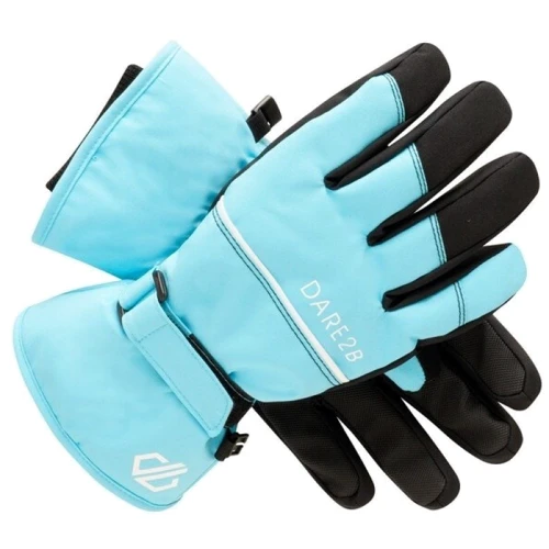 Детские горнолыжные перчатки Dare 2b Restart Glove (DKG315-WPK) 8-10 голубые: Пол Мальчик