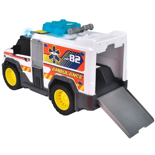 Автомодель Dickie Toys Медицинская помощь с носилками 30 см (3306024): Материал пластмасса