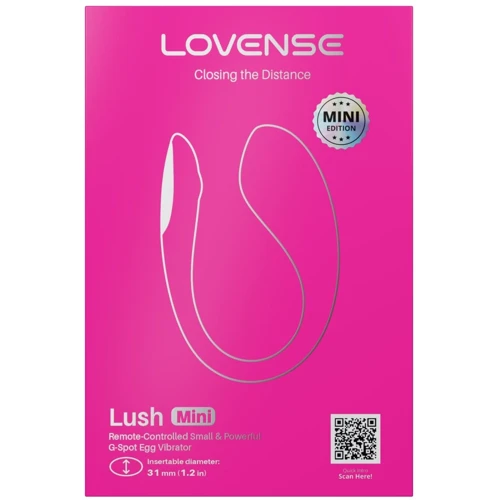 Мини смарт-виброяйцо Lovense Lush Mini, уменьшенная версия Lovense Lush 4