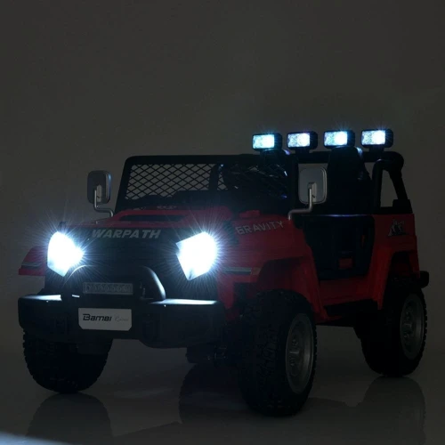 Дитячий електромобіль Bambi Джип червоний (M 6108EBLR-4(24V))