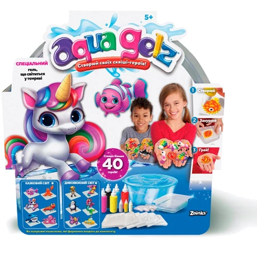 Набор Для Творчества Aqua Gelz Волшебный Аквариум - Удивительный Мир (40209-02G): Производитель Aqua Gelz