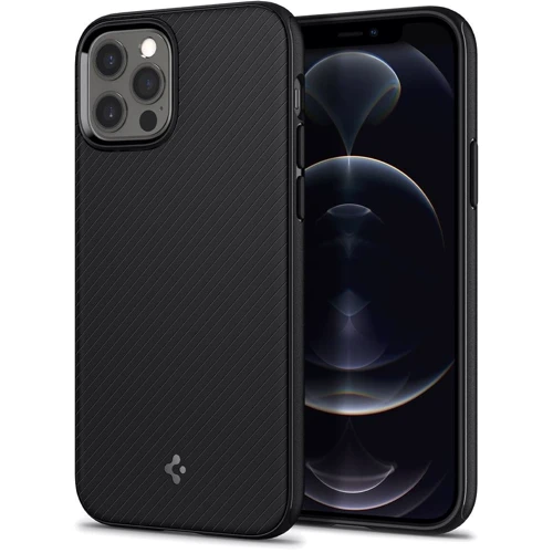 Чехол для iPhone Spigen Mag Armor Black (ACS01865) for iPhone 12/iPhone 12 Pro