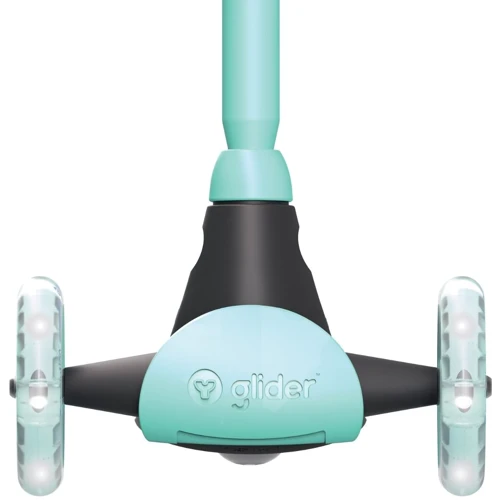 Самокат YVolution YGlider KIWI Зелений Y101259: Конструкция рамы цельная