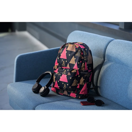 Сумка для ноутбука 2E Bags&Cases 13" TeensPack Triangles Backpack Black (2E-BPT6114BK) фото 10