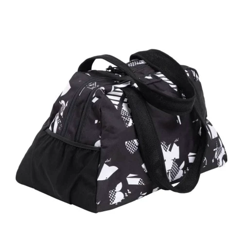 Спортивная сумка Arena FAST SHOULDER BAG ALLOVER черная (002434-108): Тип ручки С двумя ручками, Длинная ручка