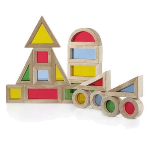Набір блоків Guidecraft Block Play Маленька веселка, 20 шт. (G3082) фото 3