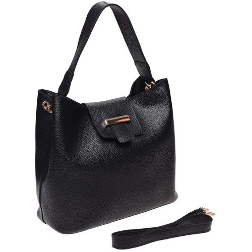 Женская сумка-мешок Ricco Grande черная (1L916-black): Тип Сумки