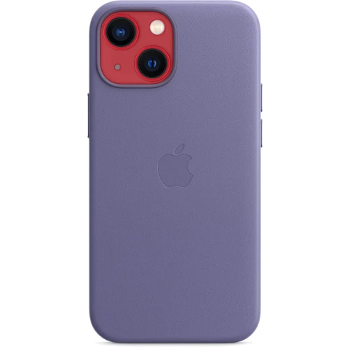 Чехол для iPhone Apple Leather Case with MagSafe Wisteria (MM0H3) for iPhone 13 mini: Тип аксессуара чехол