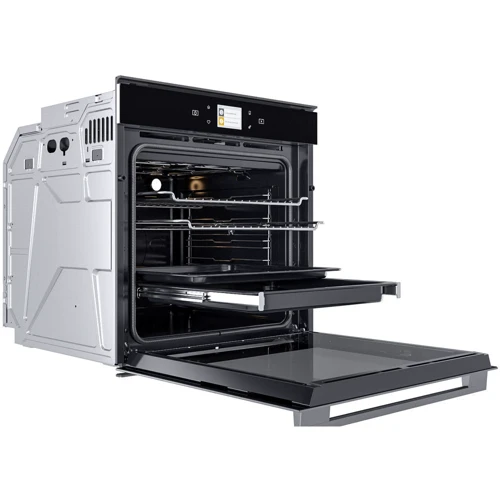 Духовой шкаф электрический Whirlpool W9OM24S1PBSS: Количество стекол дверцы 3