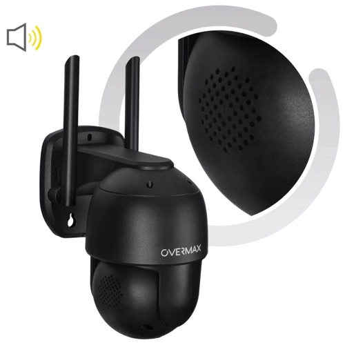IP-камера видеонаблюдения Overmax Camspot 4.95 2.5K WiFi 4x ZOOM Anthracite: Тип сенсора CMOS