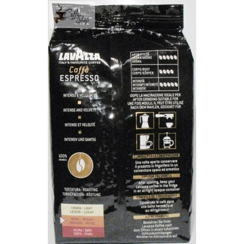 Кофе Lavazza Caffe Espresso, 1кг (В зернах) (DL46019): Страна производитель Италия
