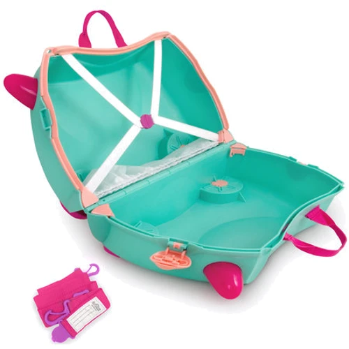 Детский чемодан для путешествий Trunki Flora Fairy (0324-GB01-UKV): Цвет зеленый