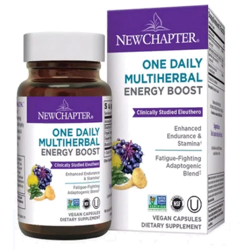

New Chapter One Daily MultiHerbal Energy Boost, 30 Vegan Capsules Травы для Повышения Энергии