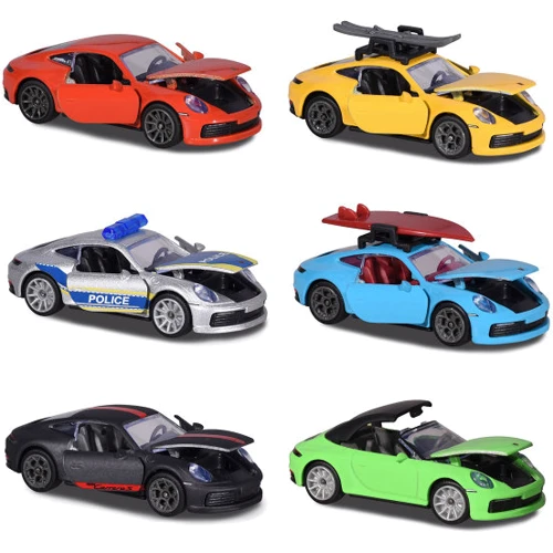 Машинка Majorette Делюкс Порше металлическая с карточкой в ассортименте (2053153)