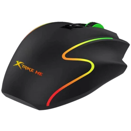 Мышь Xtrike ME GM-518 USB RGB Black (GM-518): Эргономика для правой руки