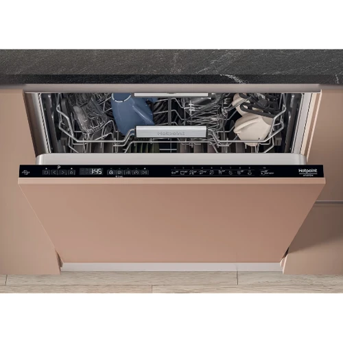 Встраиваемая посудомоечная машина Hotpoint-Ariston H8I HT40 L: Размеры 82х59.8х55.5 см