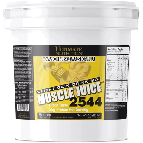 

Ultimate Nutrition Muscle Juice 2544 4750 g / 19 servings / Vanilla
