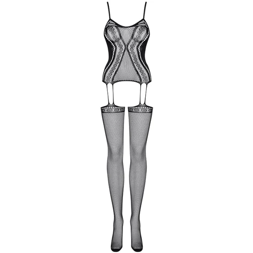 Комбинезон-сетка Obsessive F227, S/M/L