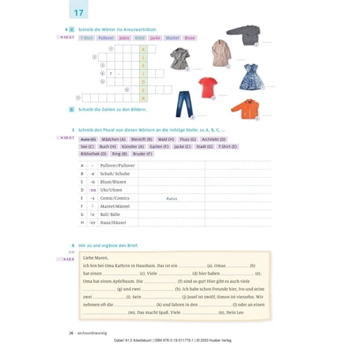 Dabei! A1.2: Arbeitsbuch: Жанр Учебники и пособия