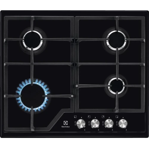 Варочная поверхность газовая Electrolux GEE26MB: Рабочая поверхность эмаль