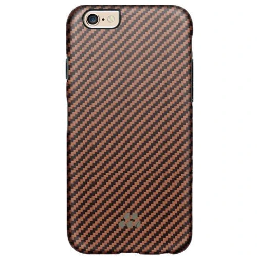 Чехол для iPhone Evutec Karbon SL Brewster Black/Brown (AP-006-SI-K06) for iPhone 6/6S: Цвет коричневый