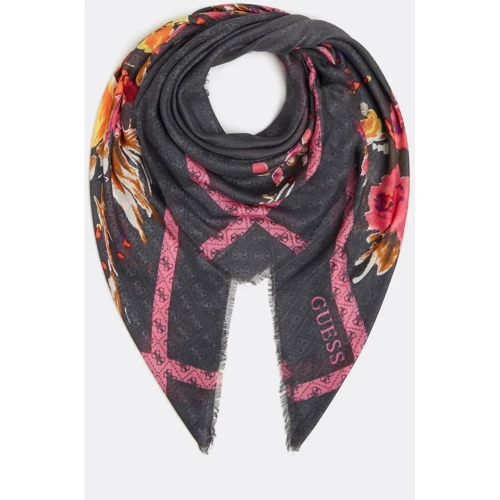 Женский платок Guess Mika Printed Kefiah темно-серый (AW8579MOD03-COA)