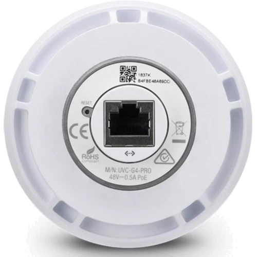 IP-камера відеоспостереження Ubiquiti IR UVC-G4-PRO: Тип підключення до інтернету Проводное