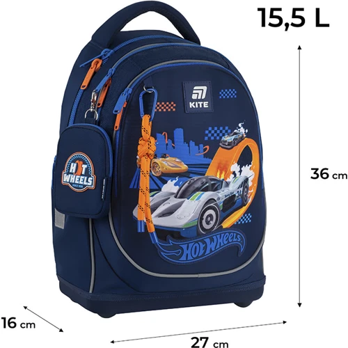 Рюкзак Kite HW25-724S Education 724 Hot Wheels: Год коллекции 2025