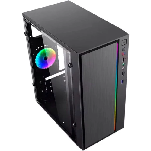 Корпус Casecom GN-1706 Black: Форм-фактор материнской платы MicroATX/Mini-ITX