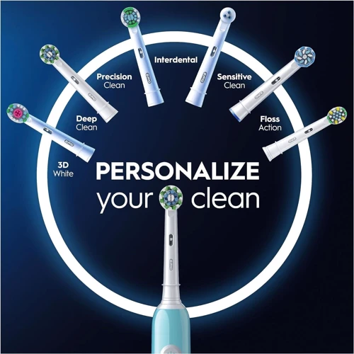 Зубная щетка Braun Oral-B PRO1 D305.513.3 Caribbean Blue фото 5