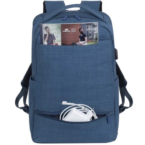 Сумка для ноутбука RivaCase 17.3 "8365 Blue (8365Blue): Тип сумки рюкзак