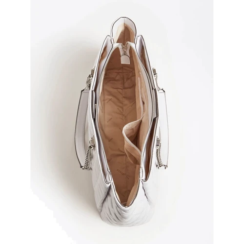 Женская сумка тоут Guess Kamina Girlfriend Tote белая (HWVY8111230-WHI): Страна производитель Вьетнам