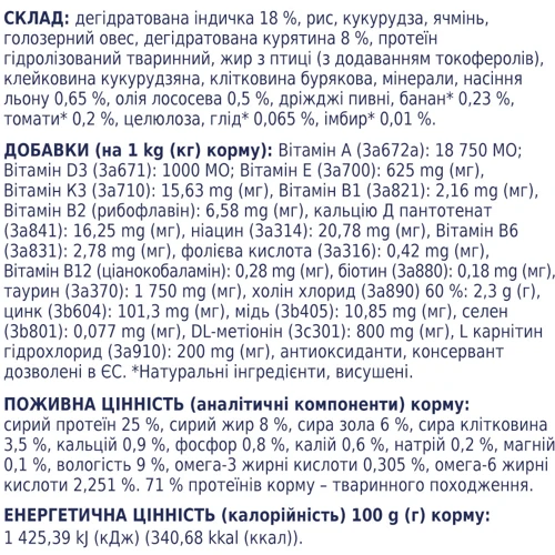 Сухой корм Club 4 Paws Premium Light Adult Small Breed Turkey для контроля веса стерилизованных собак малых пород с индейкой 5 кг (4820215367851): Класс Премиум