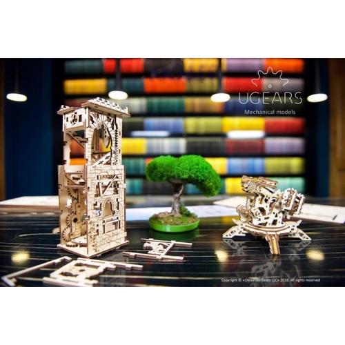 Механічний 3D пазл UGEARS "Вежа-Аркбалліста" (70048) фото 7