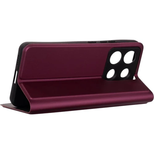 Чехол для телефонов BeCover Book Exclusive New Style Red Wine for Xiaomi Redmi Note 13 Pro 5G (711192): Цвет бордовый