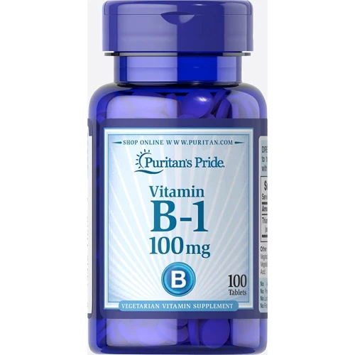 Puritan's Pride Vitamin B-1 100 mg 100 Tablets