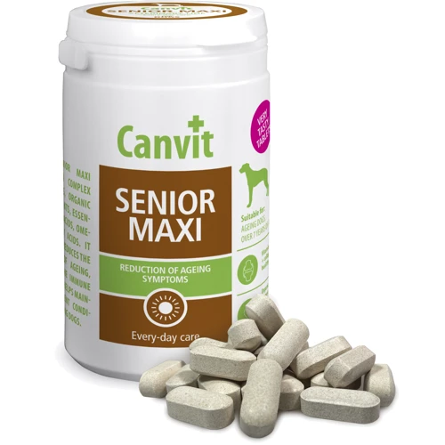 Вітаміни для старіючих собак Canvit Senior Maxi for dogs 230 г (can53377): Виробник Canvit