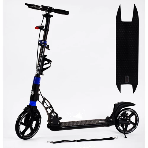 Двоколісний самокат Best Scooter Black-Blue (116718): Кількість коліс 2