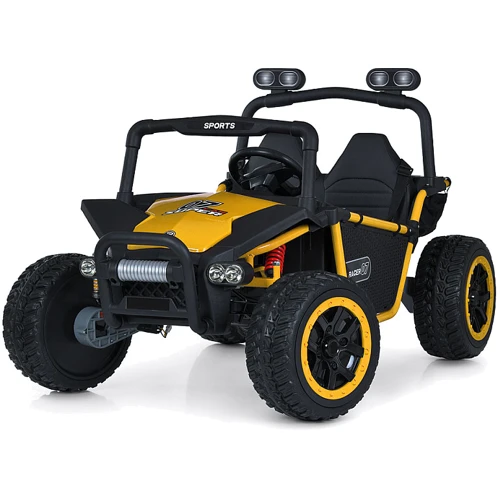 Дитячий електромобіль Bambi Баггі жовтий (M 6207EBLR-6(24V)): Вид баггі
