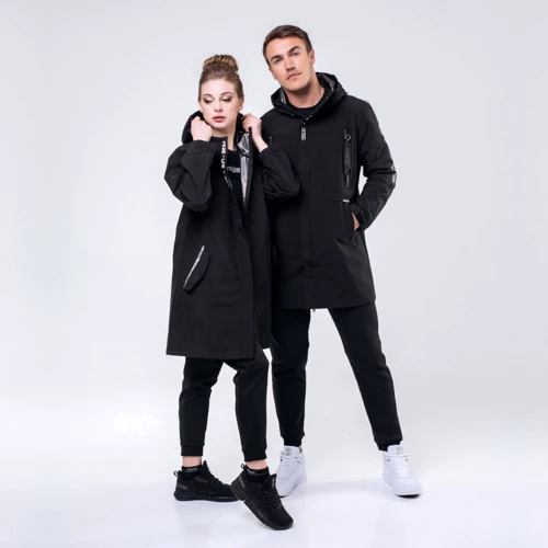 Вітрівка Peak FW293142-BLA 44 чорна з капюшоном: Країна виробник Китай