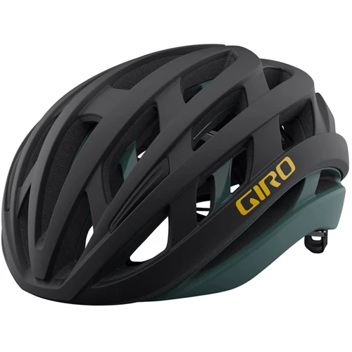 Шолом велосипедний Giro Helios MIPS SMP мат.чорний/зелений M/55-59см (7129162SMP)