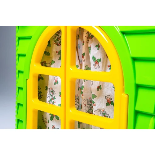 Домик со шторками Active Baby средний зелено-красный: Производитель Active Baby