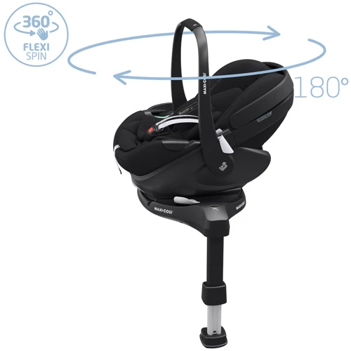 Автокрісло Maxi-Cosi Pebble 360 Pro2 Twillic Black (8052390110): Колір черный
