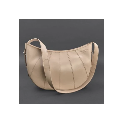 Женская сумка хобо BlankNote светло-бежевая (BN-BAG-12-beige-kiser): Тип Сумки