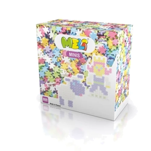 Конструктор MELI MINIS 800 эл. пастельный (1.5х1.5см)
