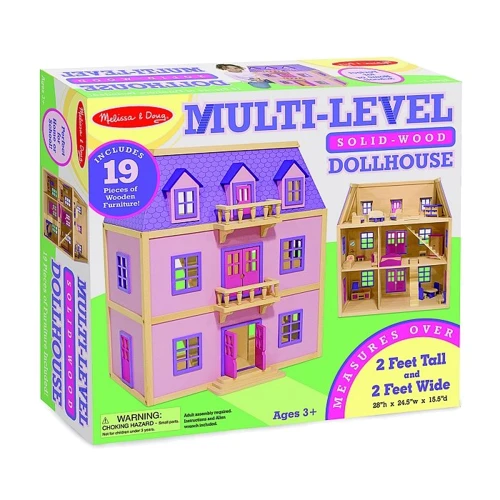 Melissa & Doug Багатоповерховий дерев'яний будиночок (MD4570): Виробник Melissa&Doug