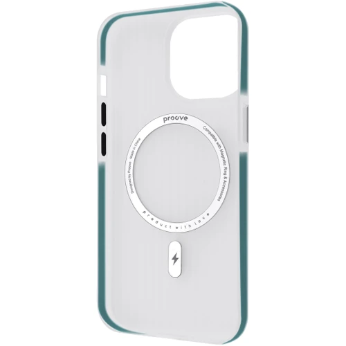 Чехол для iPhone Proove Astro Case with Magnetic Ring Mint for iPhone 15 Pro: Материалы Пластик