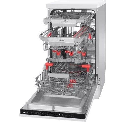 Вбудовувана посудомийна машина Amica DIM480C10EBONSViD: Кількість програм 10