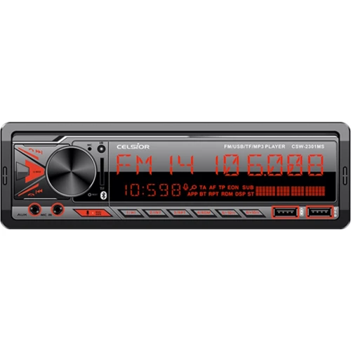 Бездисковая MP3-магнитола Celsior CSW-2301MS
